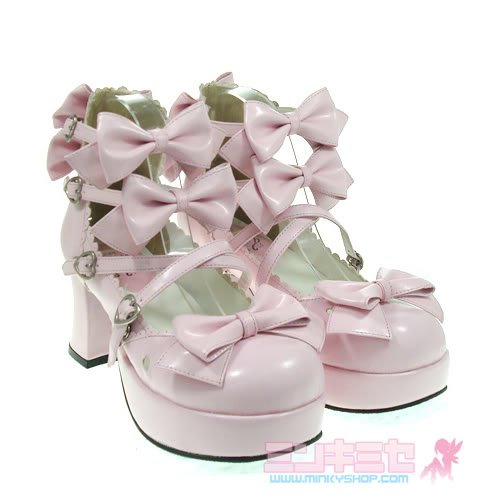 Classic Ribbon Lolita Shoes